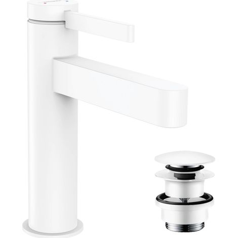 hansgrohe Finoris mezclador monomando de lavabo 110 con desagüe (1/5)