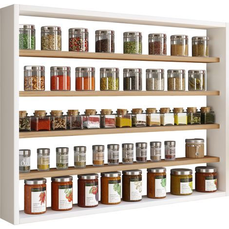 Mensola da parete Spice Mensola Cucina Esaldi L 60x80x10 - VCM