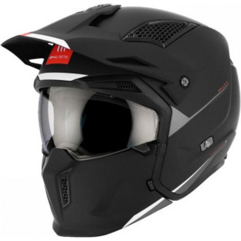 Casque pour moto trial mentonnière amovible MT Helmets (1/5)
