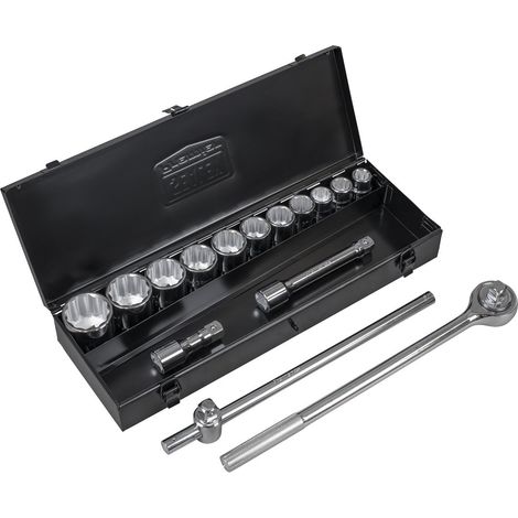 Sealey AK2585 Premier Socket Set 3/4""Sq Drive 12-Point 15pc