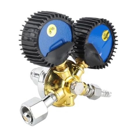 CO2 pressure regulator CO2 pressure reducer double gauge gas cylinder regulator carbon dioxide welding pressure reducer + CO2 regulator beer (1/5)