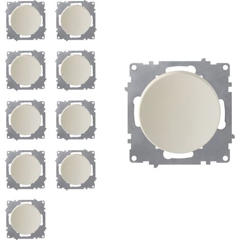 Interrupteur simple allumage (lot de 10) - beige