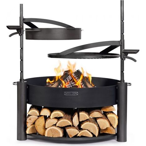Braséro MONTANA X 80cm poêle suspendue polyvalent CookKing PACK-111000-2