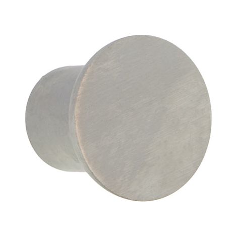 Pomo seta acero inoxidable 3cm muebles puerta armario (1/3)