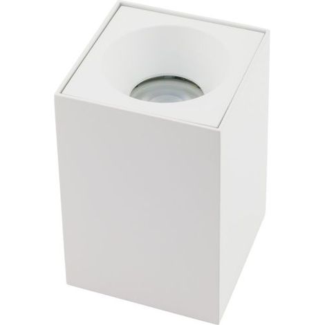 Deckenspot Aluminium Glas IP54 GU10 akzentuiert