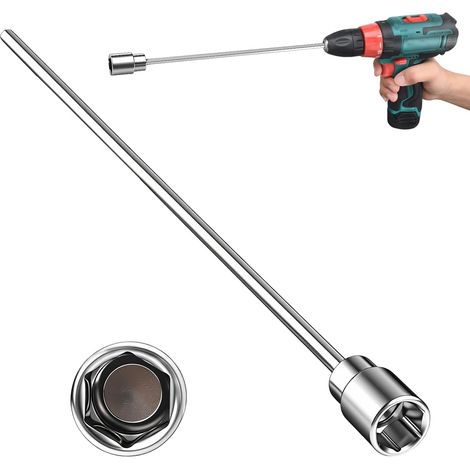 Cordless Screwdriver Extension, Socket 19 mm, Length 300 mm (1/5)