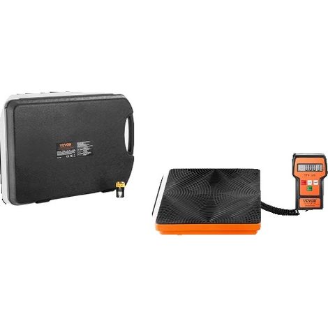 Balanza para refrigerantes, control remoto inalámbrico, pantalla de alta definición, 110 libras (1/2)