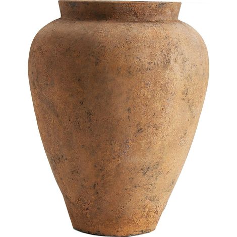 Élégante Amphore Eride style contemporain - Cuivre antique patiné (1/3)