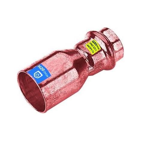 Manchon de réduction mf en cuivre pour presser l'eau/le gaz