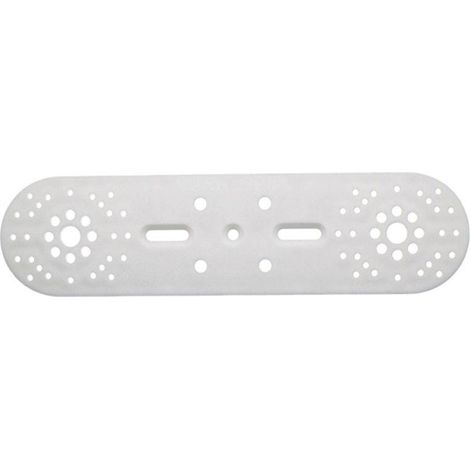 Tira de montaje plana universal Onnline para espaciado de 10-15 cm