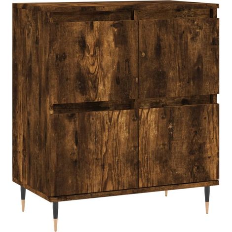 Maison Exclusive - Aparador madera contrachapada color roble ahum