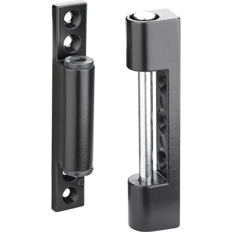 Fensterband Höhe 95 mm Aluminium schwarz, 1 Stück (1/5)
