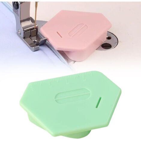 Multifunctional Polygonal Sewing Guide, Upgraded Multi-Purpose Tool, Magnetic Sewing Guide for Sewing Machine, Strong Polygonal Magnetic Gauge, Hemmer with Scale. (Green) (1/5)