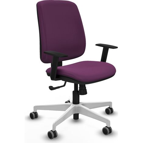 Silla de oficina piqueras y crespo Alares violeta similpiel (1/2)