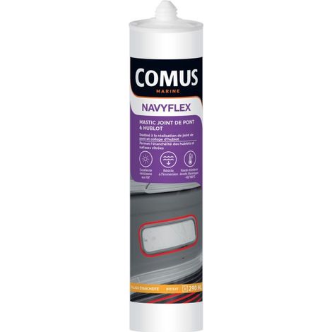 NAVYFLEX MASTIC JOINT PONT NOIR 290ML - COMUS MARINE
