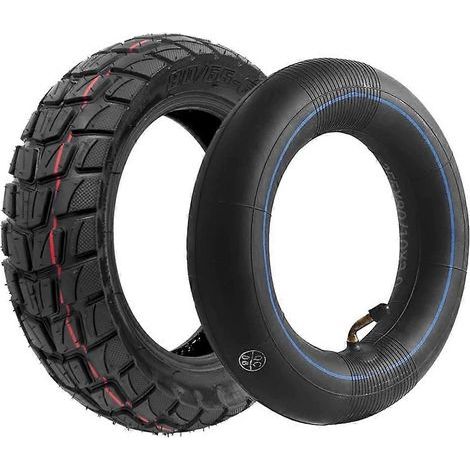Pneu gonflable tout-terrain 80/65-6 255x80 pour trottinette KuKirin G2 Max, G2 Master et G2 Pro, chambre à air 10x3.0 (1/5)