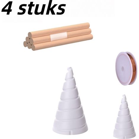 Kit de bobinage électrique horticole en fil de cuivre (4 pièces) - Bobine de bobinage pour fil de cuivre horticole - Convient aux plantes et légumes du jardin - Couleurs assorties (1/5)