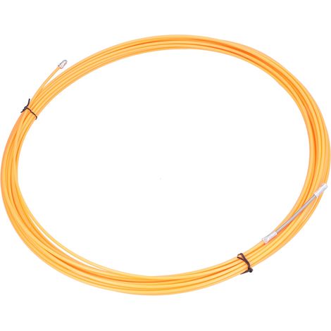 Passe-câble Tire-fil Manchon à tirer 25m/82ft Orange pour Combles Vide sanitaire Sol (1/5)