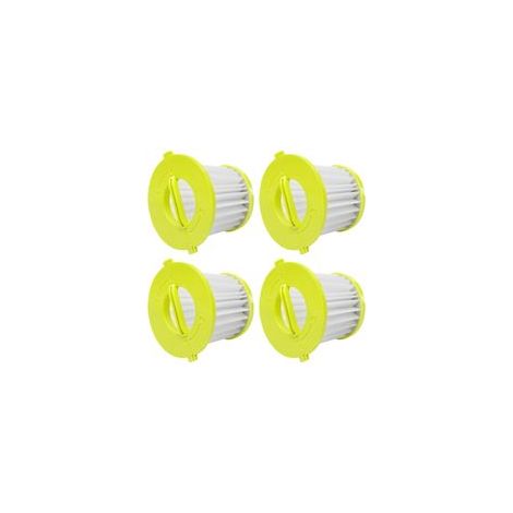 Lot de 4 Filtres HEPA pour Aspirateur Ryobi ONE+ PCL700, PCL704 - Pièces de Rechange