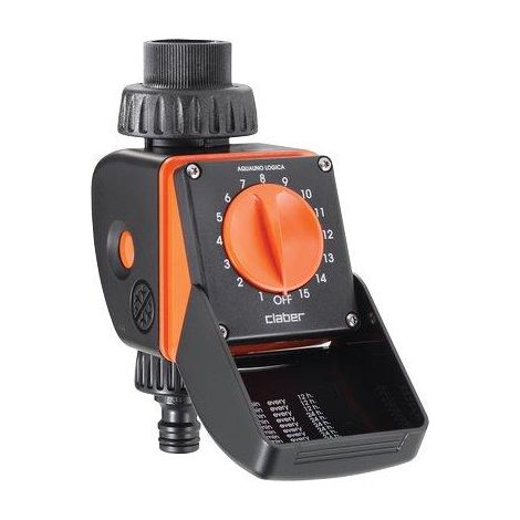 CENTRALINA IRRIGAZIONE AQUAUNO LOGICA CLABER INNESTO RAPIDO 3/4F 1XTRANSISTOR VOLT 9 SELF 8422 (1/3)
