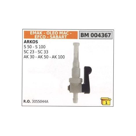 Rubinetto carburante EMAK arkos motopompa S50 S100 SC23 33 AK30 50 100 004367