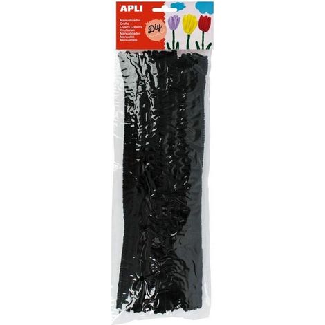 LIMPIA PIPAS APLI NEGRO 30 cm. B/50 - Pack de 5 unidades
