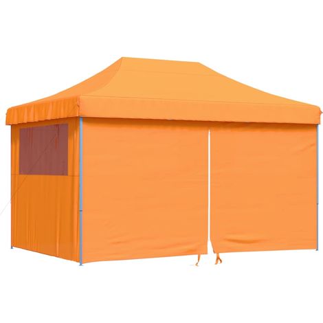 Tonnelle de jardin,Tente de réception pliable escamotable avec 4 parois latérales CFW63937 (1/5)