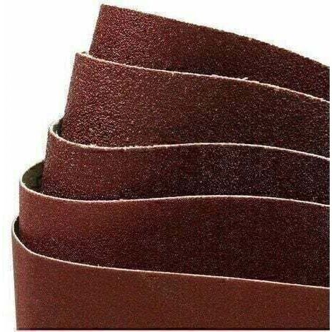 Banda abrasiva LaBlanc - 100 x 915 mm - 2x grano 60/80/120/180/240/320 (12 bandas - para lijar y pulir) (1/5)