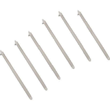 6 x Windbreak Tension Rods - Adjustable Straighten Stretch Bar (1/5)