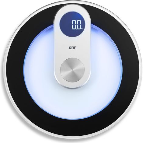 Pèse-personne lumineux ADE Iris, jusqu'à 180 kg, diamètre 33 cm (1/2)