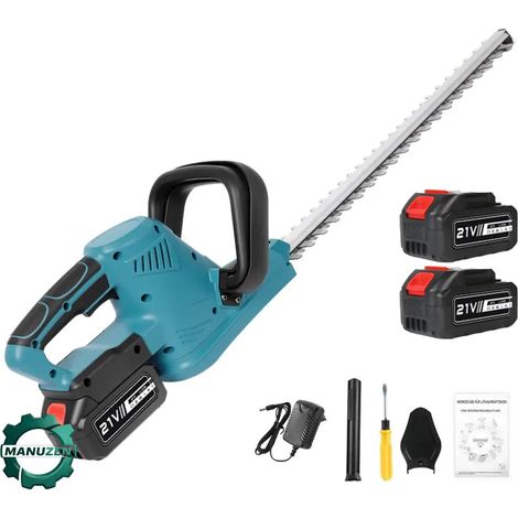Manuzen - Taille-haie sans fil 2000 W, lame 510 mm et batterie — HGTUGO (1/5)