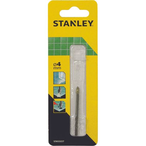 PUNTE PER FORARE VETRO E CERAMICA- - mm.6 (STA53237) - 1 blister STANLEY