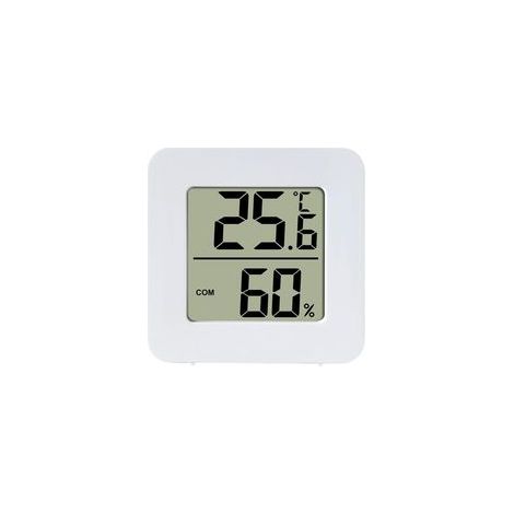 Petit Hygromètre Numérique Thermomètre Intérieur Thermomètre D'ambiance Moniteur de Température et Humidimètre pour Le Confort du Bureau à Domicile (1/4)