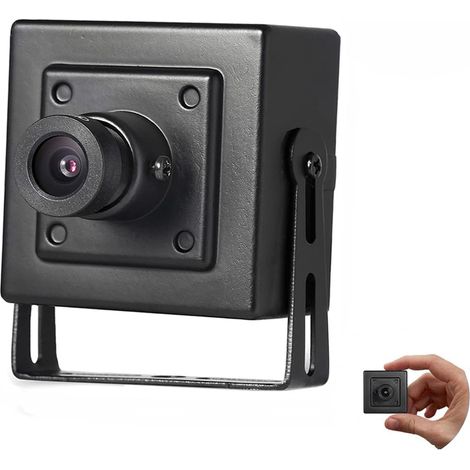 5MP POE Mini Security Caméra intérieure,3.6mm Objectif Vision Distance P2P Caméra Vidéo H.265 POE Vidéo Détection Mouvement (I706-P-HS) (1/5)
