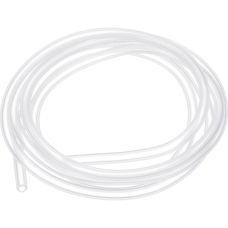 2/25" ID x 5/32" OD Tube en Silicone, 1 Rouleau 3,28ft Tuyau en Silicone Flexible Transparent pour le Brassage à Domicile Transfert d'Eau Air Liquide (1/5)