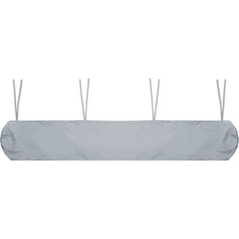 Housse de store, sac de protection imperméable pour store, sac de rangement résistant aux UV pour jardin et cour (Gris 4M) (1/4)