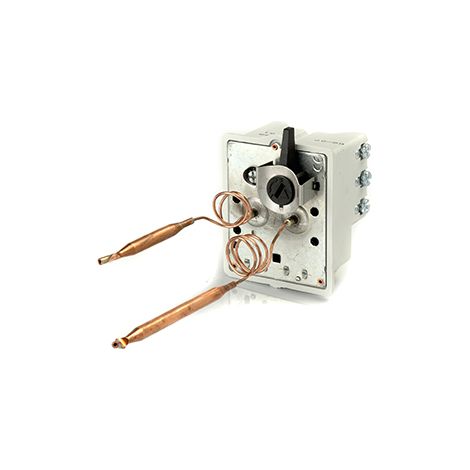 Thermostat mit Regelung, Bi-Glühbirnen-Version, Tripolar, Typ Kbts, L-Stange: 450 mm.
