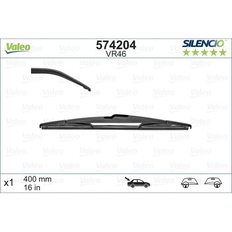 Balai d'essuie-glace VALEO 574204 (1/4)