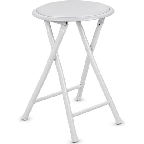 Sgabello pieghevole imbottito basso Basic 30x45 cm 7house