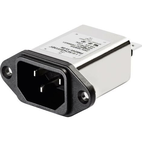 Filtre d'alimentation Schaffner FN9244-1-06 avec connecteur femelle pour appareil 250 V/AC 1 A (L x l) 48 mm x 22.5 mm 1 pc(s) S31995 (1/2)