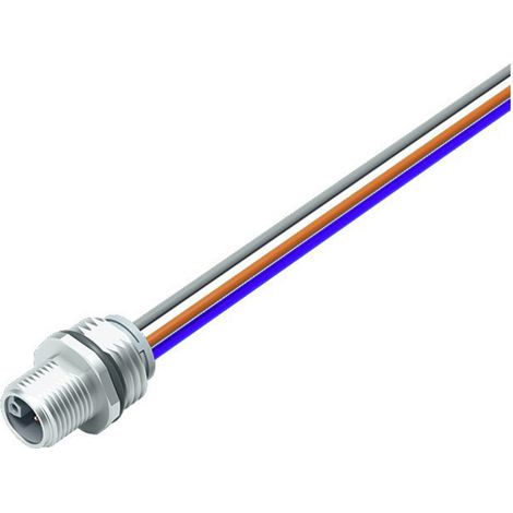 binder 09 0641 700 05 Sensor-/Aktor-Steckverbinder, konfektioniert M12 Stecker, Einbau vertikal   1