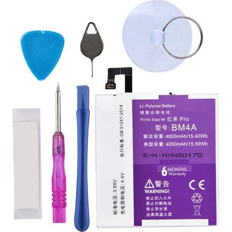Batterie NOHON 4050mAh pour Redmi Pro - Version Améliorée (1/5)