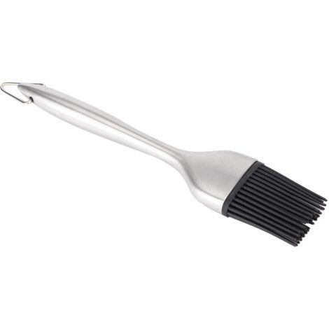 Brosse à huile de brosse à barbecue en silicone de qualité alimentaire domestique avec accessoires de barbecue en acier inoxydable (1/5)
