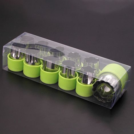 12 emporte-pièces pour mini-tartes, fruits et légumes (1/5)