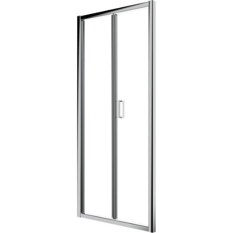 Porta Doccia 90 cm Apertura a Soffietto H190 Cristallo