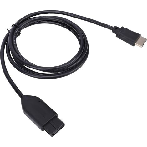 Câble Adaptateur D'interface Multimédia Haute Définition, Conversion Efficace et Transparente pour Consoles de Jeux TV/moniteur, Longueur 1.5m, ABS (1/5)