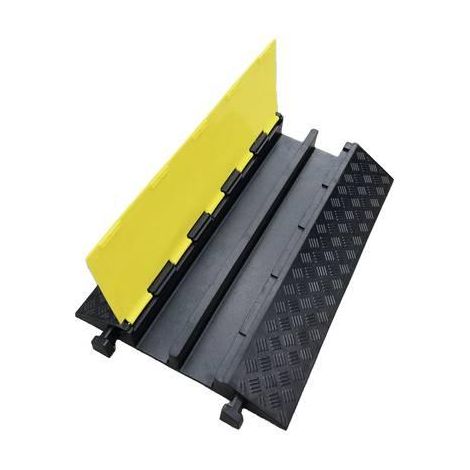 AS-SCHWABE Puente para Cables 2K Maxi Negro 885x580x75 mm