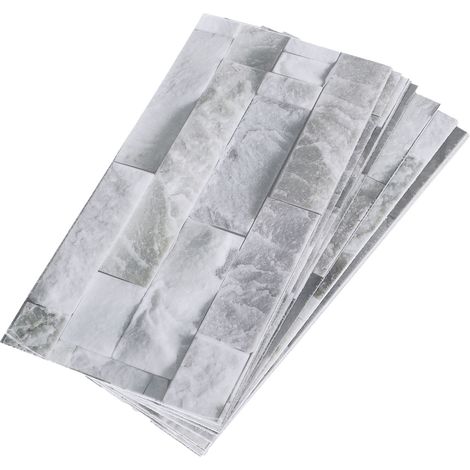 Set mit 12 wasserfesten, selbstklebenden PVC-Aufklebern für Fliesen, Bodendekoration in Badezimmer, Küche, Wohnzimmer (KIT043) (1/5)