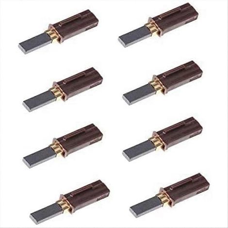 Lot de 8 balais de charbon de rechange pour moteur d'aspirateur Ametek Lamb 2311480, 333261, 33326 1