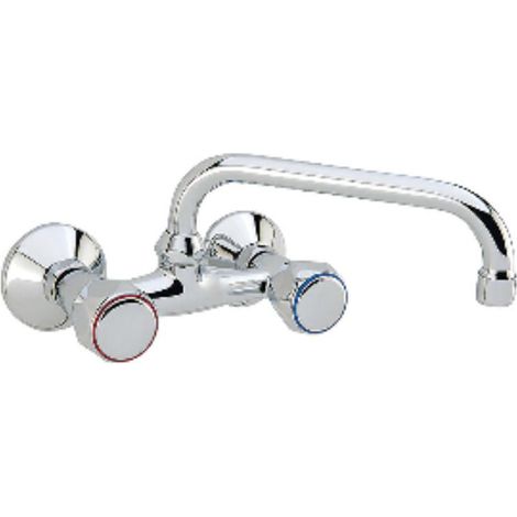 Grifo Monobloc Fregadero Caño Tubo Alto BOET